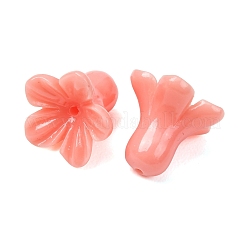Dyed Synthetic Coral Carved Beads&nbsp;GG-CBAE64B-01A-04