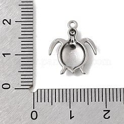 Marine Organism Theme 304 Stainless Steel Pendants&nbsp;STAS-Z179-40P-01B