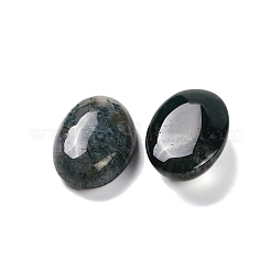 天然石モスアゲート瑪瑙カボション  オーバル  18x13x7mm&nbsp;G-B085-06F-02