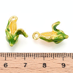 Alloy Enamel Pendants&nbsp;ENAM-N062-04G