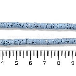 Synthetic Lava Rock Dyed Beads Strands&nbsp;G-H311-10-07