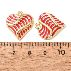 Alloy Enamel Pendants&nbsp;AL-CBA7256-06G