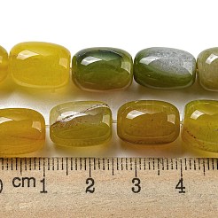 Natural Banded Agate/Striped Agate Beads Strands&nbsp;G-A223-D12-01A