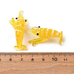 Handmade Lampwork Pendants&nbsp;LAMP-Z013-02E