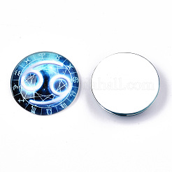 Glass Cabochons&nbsp;GGLA-N043-018