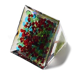 オルゴナイトピラミッド樹脂エネルギー発生器  レイキ天然ペリドットチップホームオフィスデスク装飾用生命の木  50mm&nbsp;DJEW-PW0012-020E