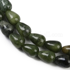 Dyed Natural White Jade Beads Strands&nbsp;G-P553-B01-01