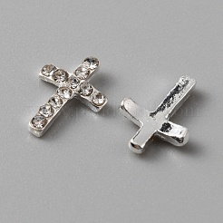 Alloy Rhinestone Cabochons&nbsp;MRMJ-WH0079-53S