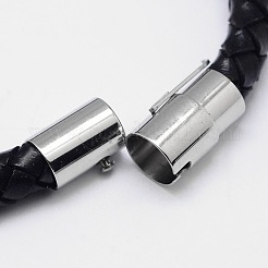 Braided Leather Cord Bracelets&nbsp;BJEW-I199-04