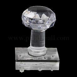 Clear Acrylic Soap Stamps with Handle&nbsp;DIY-XCP0002-91E