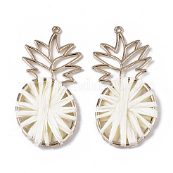 Handmade Raffia Woven Big Pendant&nbsp;PALLOY-R114-M