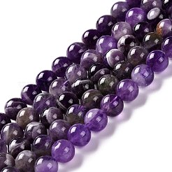 Natural Amethyst Beads Strands&nbsp;LS-G-S030-7.5mm