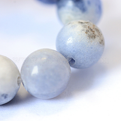 Natural Sodalite Round Bead Strands&nbsp;X-G-E334-8mm-08
