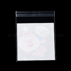 Christmas Theme Plastic Bakeware Bag&nbsp;OPP-Q004-03A