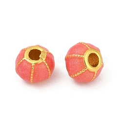 Brass Enamel Beads&nbsp;KK-Q081-04B-MG
