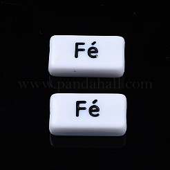 Craft Style Opaque Acrylic Beads&nbsp;MACR-N012-07