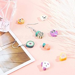 Handmade Polymer Clay Beads&nbsp;CLAY-NB0001-18