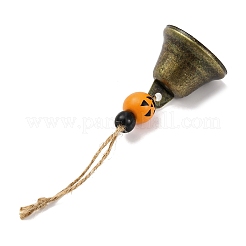 Halloween Iron Bell Hanging Ornaments&nbsp;HJEW-JM02437