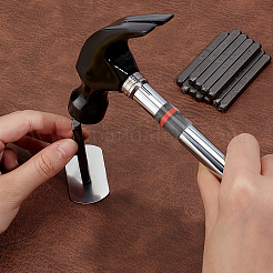 35Pcs 2 Styles Steel Craft Punch Stamps&nbsp;TOOL-ME0001-05