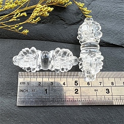 天然水晶金剛ディスプレイ装飾  家の装飾用品  50x20mm&nbsp;PW-WG34353-01