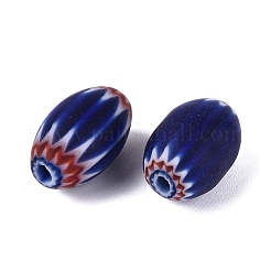 Handmade Millefiori Glass Barrel Beads&nbsp;LS-LA-N002-04C