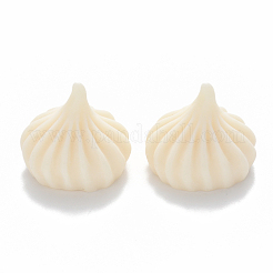 樹脂デコデンカボション  肉まん  模造食品  ミックスカラー  19~20x19mm&nbsp;CRES-N022-23