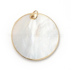 Natural Black Lip Shell Big Pendants&nbsp;X-BSHE-G029-20G