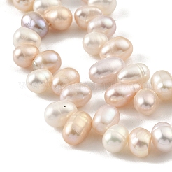 Natural Cultured Freshwater Pearl Beads Strands&nbsp;PEAR-A006-28C-X