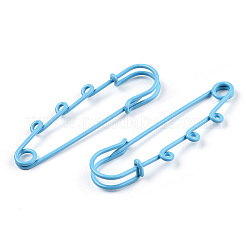 Spray Painted Iron Brooch Findings&nbsp;IFIN-K043-01A-03