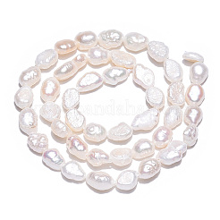 Natural Cultured Freshwater Pearl Beads Strands&nbsp;PEAR-N014-05K