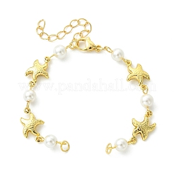 4Pcs 4 Styles Ocean Sea Animals 304 Stainless Steel Link Chain Bracelet Making&nbsp;AJEW-JB01627