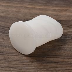 DIYキャンドルシリコンモールド  キャンドル作り用  柱  ホワイト  8.5x6.3cm  内径：5のCM&nbsp;LS-SIMO-C014-02H