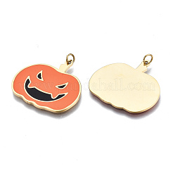 316 Surgical Stainless Steel Enamel Pendants&nbsp;STAS-S116-343B-G