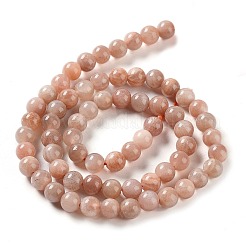 Natural Multi-Moonstone Beads Strands&nbsp;X-G-O030-6mm-10B