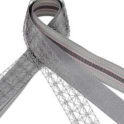 9 Yards 3 Styles Polyester Ribbon&nbsp;SRIB-A014-G02