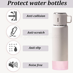 2Pcs 2 Colors Silicone Cup Sleeve&nbsp;AJEW-CP0003-77A