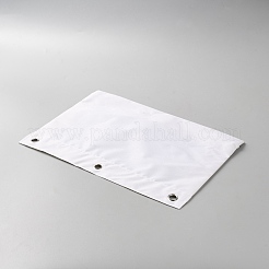 布製ペンケース  長方形  ホワイト  176x252x2mm&nbsp;AJEW-WH0270-559C