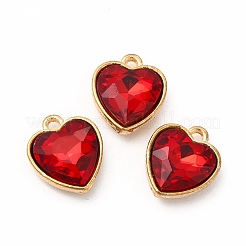 Faceted Glass Rhinestone Pendants&nbsp;GLAA-I051-B16