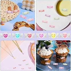 200Pcs Craft Style Acrylic Beads&nbsp;MACR-YW0003-56