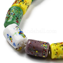 Handmade Lampwork Beads Strands&nbsp;LAMP-R145-03