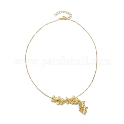 Butterfly Pendant Necklaces&nbsp;NJEW-JN04737-02