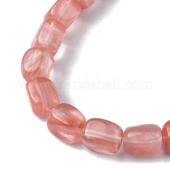 Cherry Quartz Glass Beads Strands&nbsp;G-F743-02D
