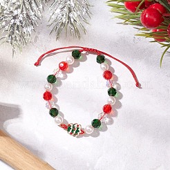 3Pcs Glass Bracelets&nbsp;BJEW-JB12438