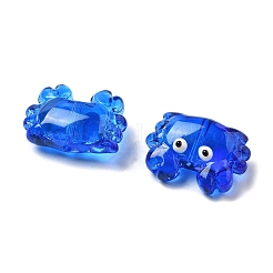 Transparent Glass Enamel Beads&nbsp;LAMP-V001-08D