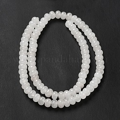 Natural White Jade Beads Strands&nbsp;G-D481-17B