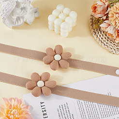 Fibre Flower Curtain Tiebacks&nbsp;AJEW-WH20022-50B-02