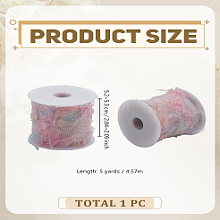 5 Yards Polyester Lace Trim&nbsp;OCOR-LP0006-04A