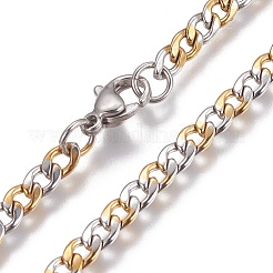 304 Stainless Steel Curb Chain Bracelets&nbsp;BJEW-I274-01G