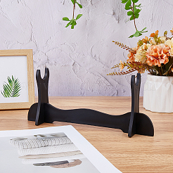 1-Tier Plastic Sword Display Easel Stand Holders&nbsp;ODIS-WH20002-02C