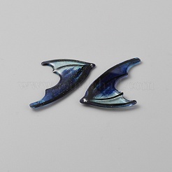 Translucent Resin Glitter Powder Pendants&nbsp;X1-RESI-TAC0018-18D